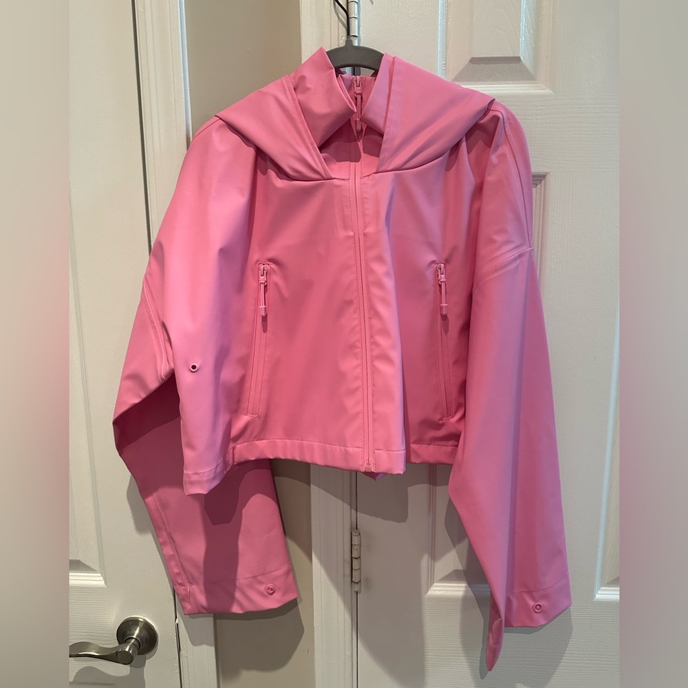 Zara Cropped Rain Jacket